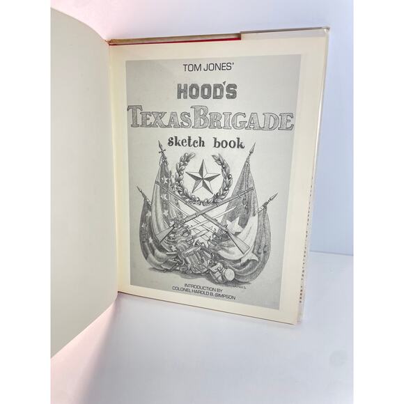 Hood's Texas Brigade: Tom Jones' Sketch Book 1st Edition 1988 Fine/VG Civil War - Picture 5 of 11